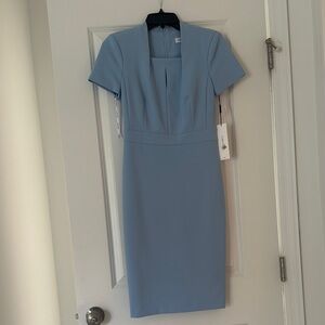 NWT Calvin Klein blue dress, size 2